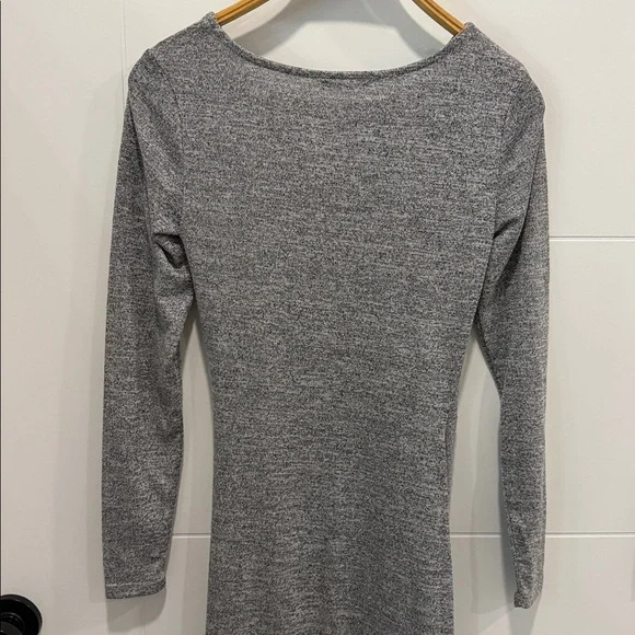 Dex Heather Gray Long Sleeve Dress size XS - Picture 6 of 7